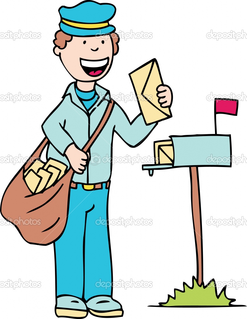 mail delivery clipart free - photo #27