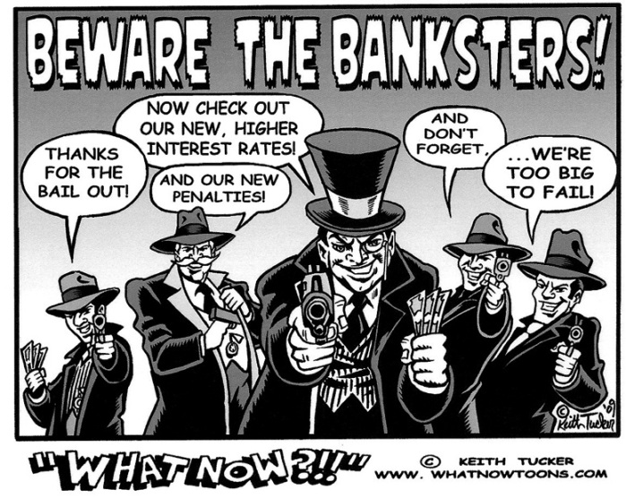 The banksters lied to us