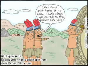 Mayan Calendar cartoon