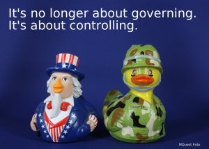 It's no longer about governing. It's about controlling.