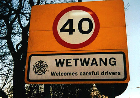 Silly place names - Wetwang