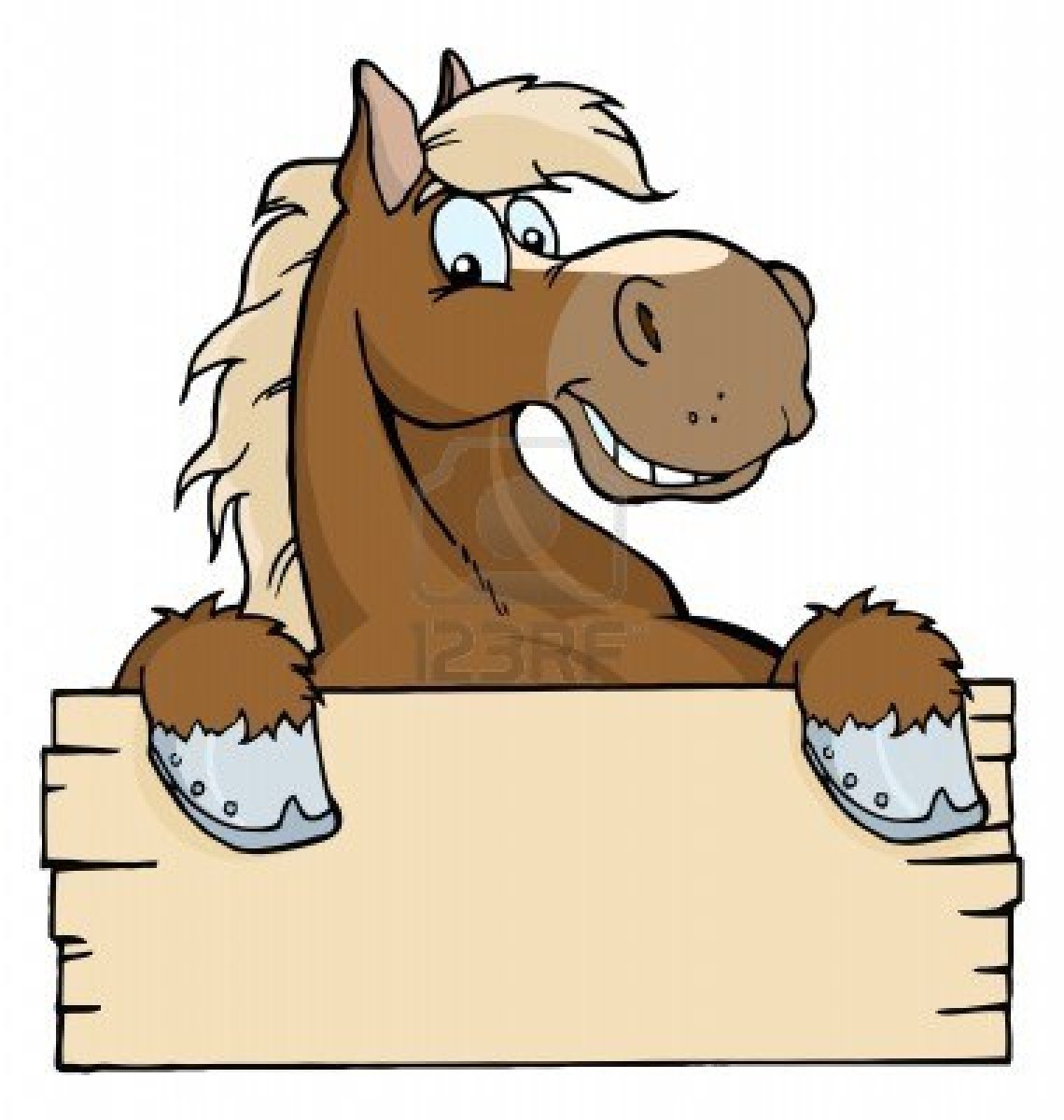 free clipart cartoon horses - photo #36