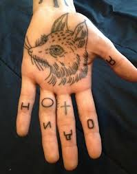 tattoo on my palm