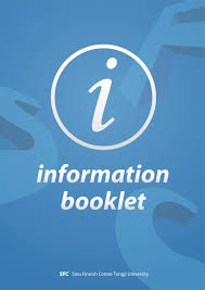 information booklet